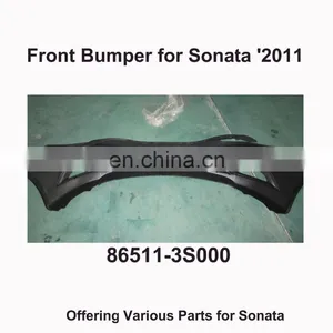 Front Bumper Without Trailer Hole for Hyundai Sonata '2011 thumbnail-3
