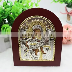 Virgin Mary Silver Icon thumbnail-1