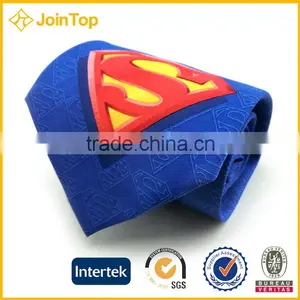 2016 Newly Design Cute Funny Printing Cartoon Child Microfibre Necktie thumbnail-1