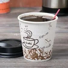 Eco Friendly Printed Disposable Coffee Cup for Coffee Shop thumbnail-1