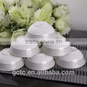 Fine Bone China Geometry Style Bowl thumbnail-1