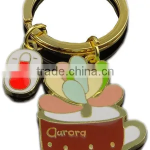 Cheap Customized Size Green Plant Keychain / Cactus Keychain for Wholesale thumbnail-3