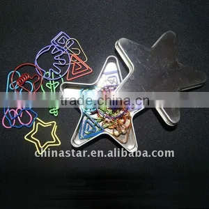 Special Shapes Paper Clip in Tin Box With Window thumbnail-1