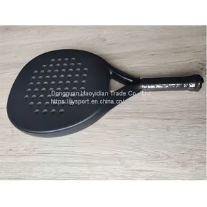 Diamond Frame Shape Carbon Padel Racket With Soft EVA Core P04 3K Surface thumbnail-4