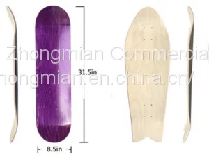 OEM 100% Canadian Maple Skateboard thumbnail-4