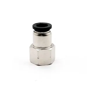 PCF5/16-N2 Female Connector Pneumatic NPT Thread Push to Connect Pipe Fittings thumbnail-1