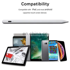 Custom Logo Capacitive Tablet Stylus Active Pen for Apple Pencil thumbnail-2