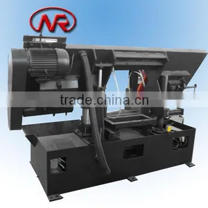 China Double Column Hydraulic Horizontal Cutting Tools Manufacturers Band Saw Machine thumbnail-4