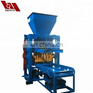 Auto Press Manual Concrete Interlocking Block Brick Making Maker Machine for Sale thumbnail-4