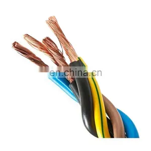 Hot Sale Factory Direct Electrical Cable Pvc/bvv Insulated Copper 3 Core 10 Awg Electric Wire thumbnail-5