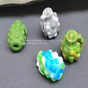 Cheap Grenade Odorless 3D Silicone Bowling Ball Fidgets Fidget Ball Fidget Toy Decompression Squeeze 3d Elastic Ball thumbnail-4