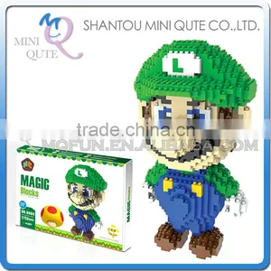 Mini Qute HC Huge Super Mario Plastic Building Blocks Brick Cartoon Game Model Educational Gift Toy NO.9004 thumbnail-1
