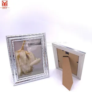Creative Wedding Simple Photo Frame PS Plastic Silver Antique Photo Frame thumbnail-5