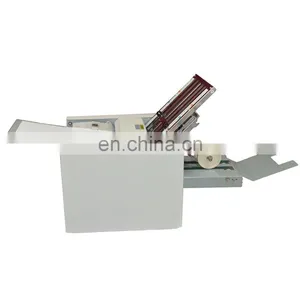 SFM-A4/2P A4 Desktop Automatic Folding Machine 2 Plates Folder Machine Used for Pharmaceutical Industry With Cheapest Price thumbnail-1
