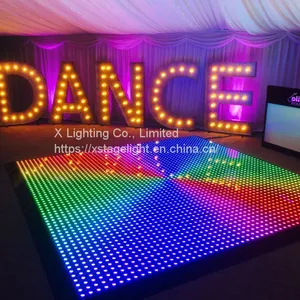Led Rgb Digital Dance Floor 64pixels thumbnail-2