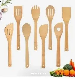 Bamboo Cooking Utensils,Wholesale Bamboo Wooden Kitchen Tools thumbnail-2
