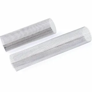 Customized 304 Stainless Steel Woven Wire Mesh Screen Filter Tube For Liquid Filtration thumbnail-2