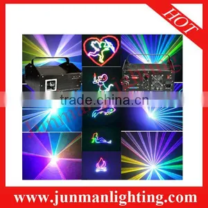 1W RGB Animation Laser Light DJ Stage Lighting High Power Led Cartoon Laser Light thumbnail-1