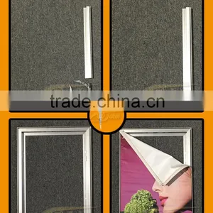 Aluminium Material Double Sided Frameless Advertising thumbnail-1