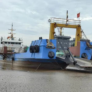 14,000-ton Forward Deck Vessel LCT for Sale | Barge | Used Ship | Cargo Ship | Bulk Carrier | Tugboat | Crane Vessel | Non-powered Barge thumbnail-1
