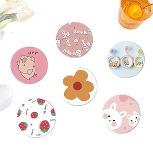 Customized Printed Absorbent Diatomite Cup Coaster Manufacturer thumbnail-3