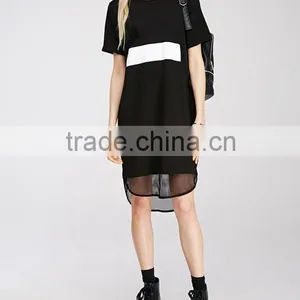 2015 China Manufacturer Customized Ladies Print Casual Dress thumbnail-3