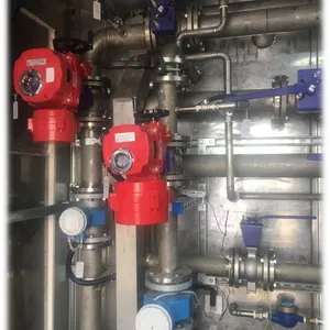 V-Type Ball Valve With DN25-600mm Diameter and WCB/Ti2 Material for Harsh Media Resistance thumbnail-5