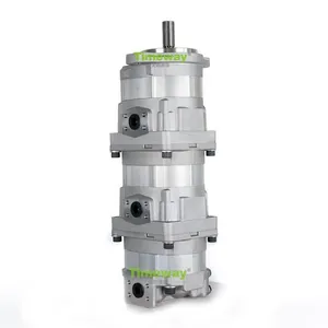 Gear Pump Assembly 705-55-24110 Hydraulic Gear Pump for Repair LW100 Komatsu Wheel Loader Crane Machine thumbnail-3