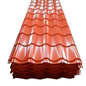 Ral Color Sheet Metal Material Roofing PPGI Roofing Prepainted Sheet Steel for Building thumbnail-2