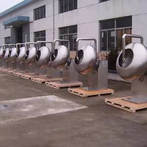 Chocolate Nut Sugar Coating Machine With Sprayer / Nuts Coating Machine With Sprayer/ Peanut Sugar Coating Machine for Sale thumbnail-3