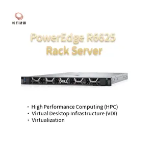 Poweredge R6625 1U Dual-socket Rack Server Two AMD EPYC 4th Generation 9004 Series thumbnail-1