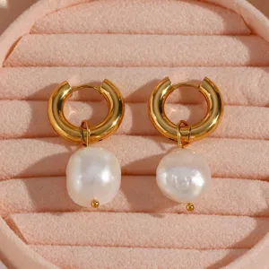 Hypoallergenic Stainless Steel Earrings for Daily Wear 316L Mirror Polish Wholesale With Mill Test Report thumbnail-3
