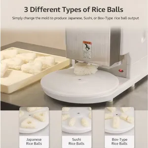 Food Safe Easy Maintenance Rice Ball Maker Spiral Mold Equipment for Professional Japanese Cuisine Operations thumbnail-4