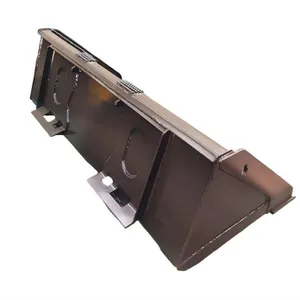 Skid Steer Bucket Attachment for Soil Sand Gravel and Debris Loading Handling thumbnail-1