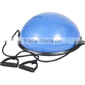 Half Balance Ball With Resistance Bands thumbnail-1