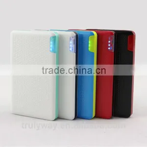 External Ultra-thin 2400mAh Mini Design as Credit Card Power Bank With Li-polymer Battery thumbnail-4