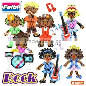 Newest Intelligent Toys 5mm Hama Perler Beads Iron Beads for Kids thumbnail-1