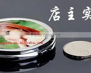 Sublimation Make-up Mirrow Mirrow Round Cosmetic Mirrow Blank Mirrow Gift Mirrow thumbnail-5