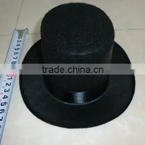 Fashion Fedora Hat Cust om Logo Band,wool Felt Fedora Hat Polyester Felt Hat Promotion Hat thumbnail-5