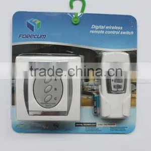 3 Ports ON/OFF Digital Wireless Remote Power Switch thumbnail-6