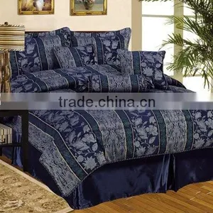 7Pcs Jacquard Comforter Set thumbnail-1