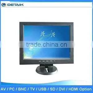DTK-1008 10.4inch White Color LCD Monitor With USB/SD; Small Monitor thumbnail-1