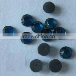 Rhinestone Hot Fix Iron on SS16 (4mm) Navy thumbnail-1