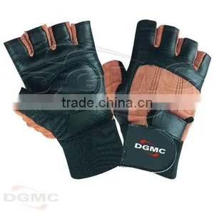 Elastic Wrist Wraps Weight Lifting Gloves thumbnail-1