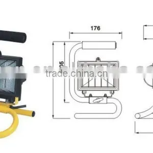 Halogen Portable Stand Lamp (Halogen Flood Light) thumbnail-1