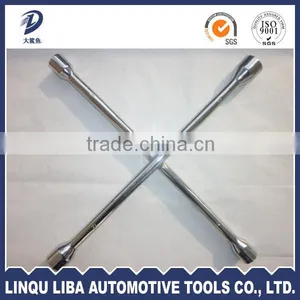 ISO9000 Certificate Cross Rim Wheel Wrench Socket Spanner of CR-V Steel thumbnail-2