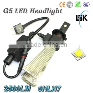 New Arrival !!! G5 Led Headlight Use Copper Metal for Safety 20W Moto H7 Led Headlamp With no Fan Dsign thumbnail-1
