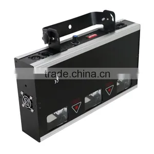 Double Beam Effect Stage Laser Lighting RGB Scanner Laser Light Wonderful Laser Light Effect 3Head RGB Mini Laser Lighting thumbnail-3