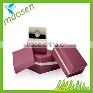 Custom Red Cardboard Boxes Packaging Wholesale Jewelry Paper Gift Box thumbnail-1