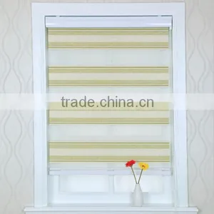 2015 Latest Custom Blackout Zebra Roller Blinds/window Blinds for Living Room thumbnail-1